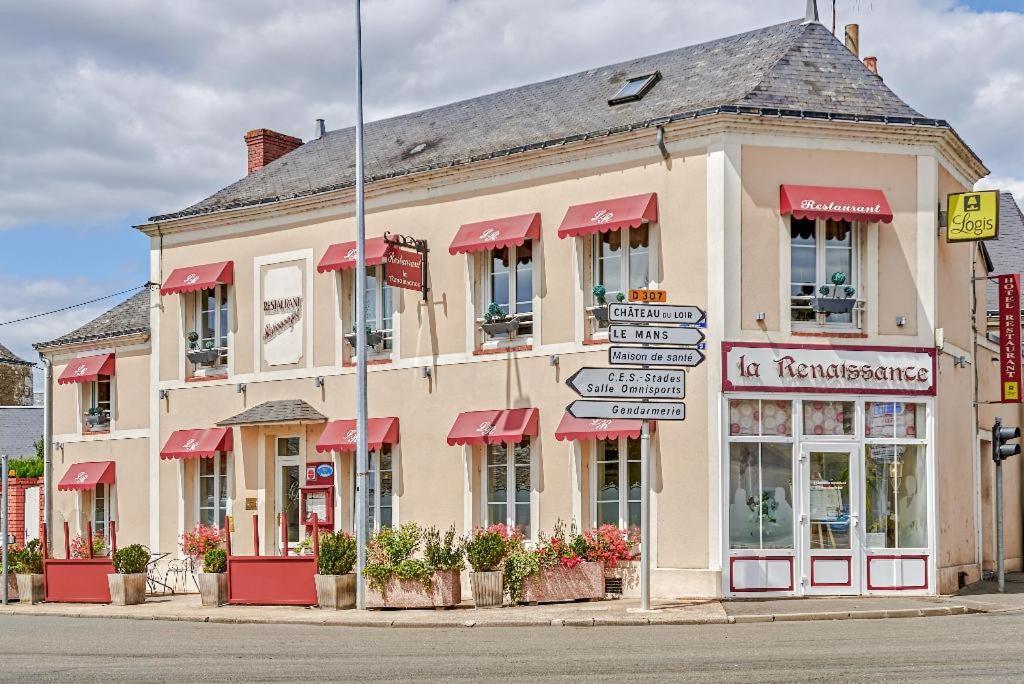Logis La Renaissance Hotel Le Lude Exterior foto